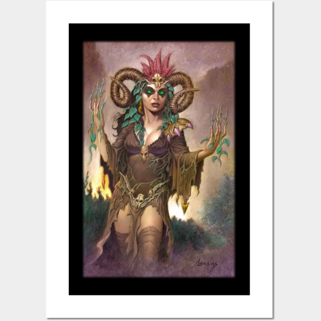 Pagan Goddess Wall Art by Paul_Abrams